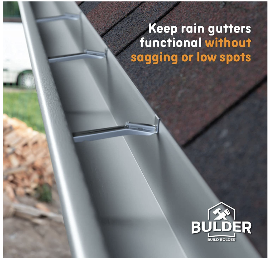 Fix Sagging Rain Gutters Quick Screw Gutter Hangers Gutter Help
