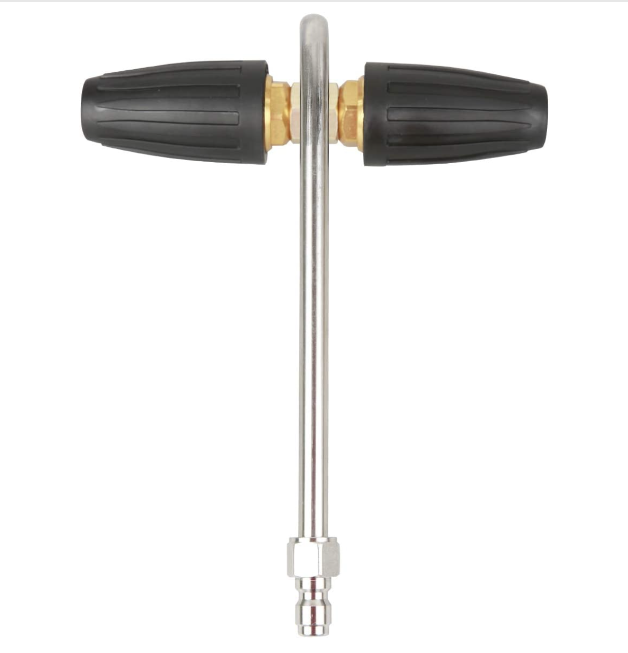 Pressure Washer Gutter Cleaner Two Rotating Turbo Nozzles Attachment